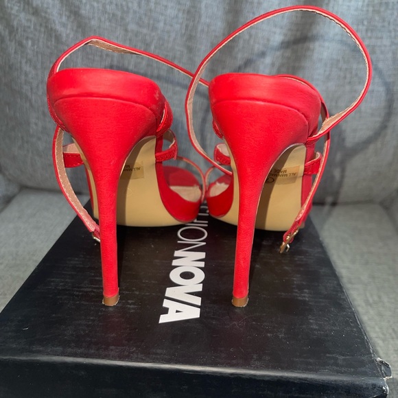 Fashion Nova No Obligation Heel - Red - Picture 3 of 9